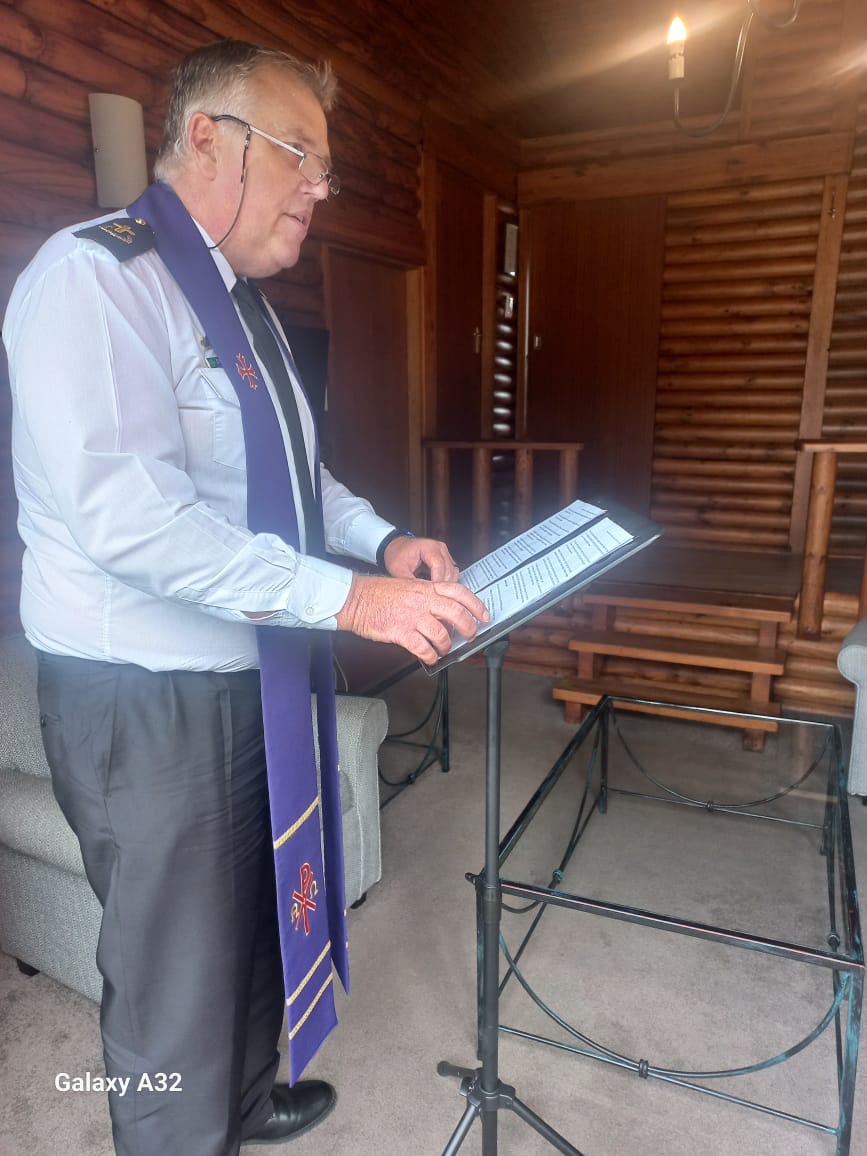 Wedding ceremony by Dr. Gerrit Rademeyer in Draaifontein